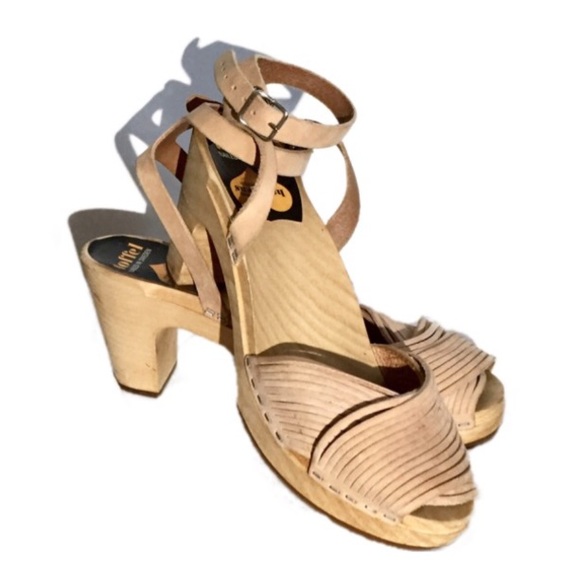 Swedish Hasbeens Shoes - Swedish Hasbeens platform clogs